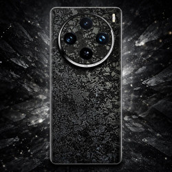 Αυτοκόλλητο Skin Προστασίας Πλάτης Vivo X100 Pro Gams Premium Vinyl Skin Back Plate - Forged Carbon (GAMS-VNL-SKIN-FC-032-015)