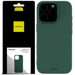 Θήκη iPhone 16 Pro Spacecase Silicone Case Σιλικόνης - Dark Green (5905719111571)