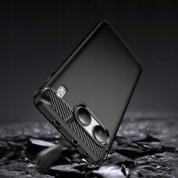 Θήκη OnePlus Nord 4 Techsuit Carbon Silicone Σιλικόνης - Black (5949419232549)