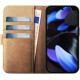 Θήκη Google Pixel 9 Pro XL Rosso Elite Δερμάτινο Πορτοφόλι με MagSafe - Light Brown (8719246461835)