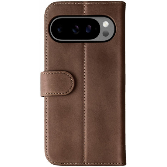 Θήκη Google Pixel 9 / 9 Pro Rosso Elite Δερμάτινο Πορτοφόλι με MagSafe - Brown (8719246461798)