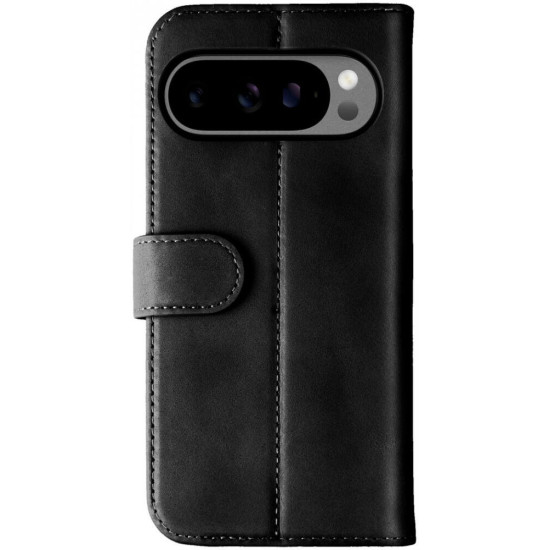 Θήκη Google Pixel 9 / 9 Pro Rosso Elite Δερμάτινο Πορτοφόλι με MagSafe - Black (8719246461811)