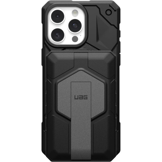 PowerBank UAG Rugged Αδιάβροχο Ανθεκτικό με Ασύρματη Φόρτιση MagSafe 10W & Kickstand με 1 x USB-A / 1 x Type-C 20W 10.000mAh IPX6 - Black / Grey (9B4411114030)