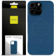 Θήκη iPhone 16 Pro Spacecase Silicone Magnetic Case Σιλικόνης με MagSafe - Blue (5905719111687)