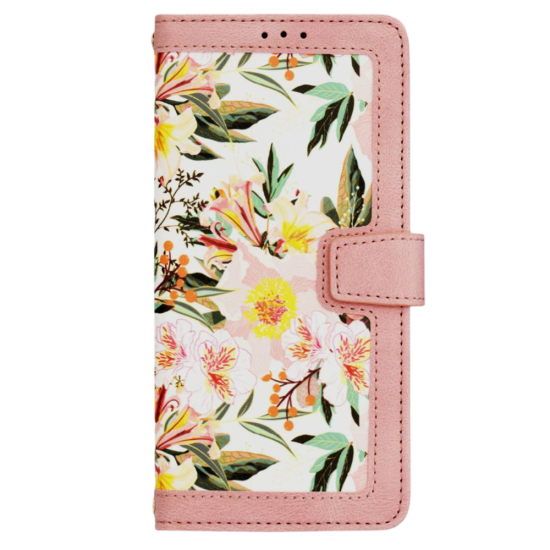 Θήκη Xiaomi Redmi Note 13 Pro 5G / Poco X6 Techsuit FlipCraft Πορτοφόλι από Οικολογικό Δέρμα με Αποσπώμενο Λουράκι Χειρός - Sweetheart Pink (5949419166769)