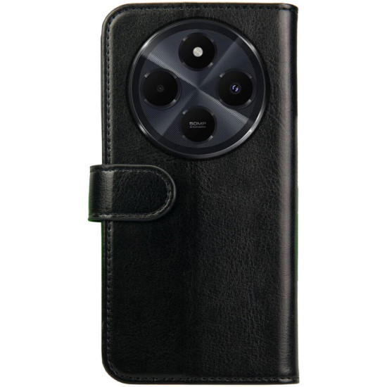 Θήκη Xiaomi Redmi 14C / Poco C75 Rosso Element PU Πορτοφόλι - Black (8719246465734)