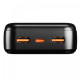 PowerBank Buddi Boost με Ψηφιακή Οθόνη LED με 1 x Type-C / 2 x USB-A 22.5W 20.000mAh 5 Έτη Εγγύηση - Black (8719246451812)