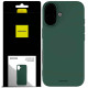 Θήκη iPhone 16 Plus Spacecase Silicone Case Σιλικόνης - Dark Green (5905719111533)