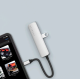 Αντάπτορας Satechi 4in1 USB-C Slim Multiport 4K Adapter Type-C (male) σε 2 x USB-A 10Gbps 1 x Type-C 85W 1 x HDMI 4K - Silver (ST-P4SS)