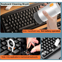 Σετ Καθαρισμού Συσκευών Tech-Protect CS01 20 in 1 Cleaner Set για Smartphone / Tablet / Laptop / Earphone / Camera - White (5906302360758)