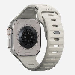 Λουράκι Apple Watch Ultra/SE/11/10/9/8/7/6/5/4 (49/46/45/44mm) Nomad Sport Band Αδιάβροχο Σιλικόνης - Stone (NM014896858)