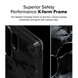 Θήκη Samsung Galaxy S25 Ultra Ringke Fusion X Σκληρή - Camo Black (8800274969131)