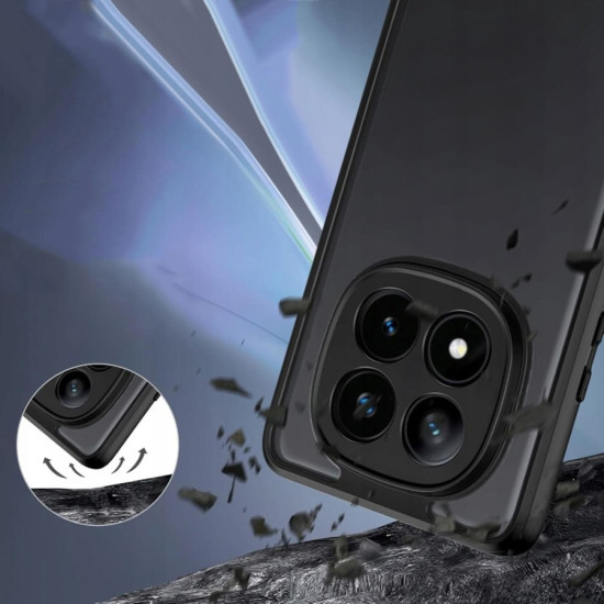 Θήκη Xiaomi Redmi Note 14 Pro 5G / Poco X7 Tech-Protect MagMat Σκληρή Ημιδιάφανη - Matte Black (5906302361458)