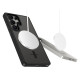Θήκη Samsung Galaxy S25 Ultra Tech-Protect MagMat Σκληρή Διάφανη με MagSafe - Black / Clear (5906302322732)