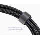 Καλώδιο Buddi Flex Extension Cable Επέκτασης Type-C (Male) σε Type-C (Female) 60W 450cm 5 Έτη Εγγύηση - Black (8719246459184)
