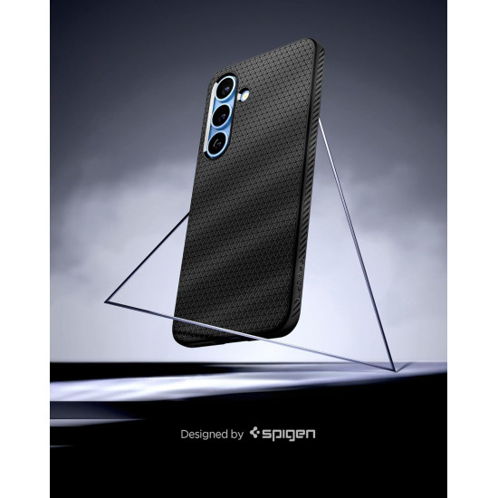 Θήκη Samsung Galaxy S25 Plus Spigen Liquid Air Σιλικόνης - Matte Black (ACS08979)
