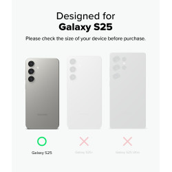 Θήκη Samsung Galaxy S25 Ringke Silicone Magnetic Ανθεκτική Σιλικόνης με MagSafe - Black (8800274968370)