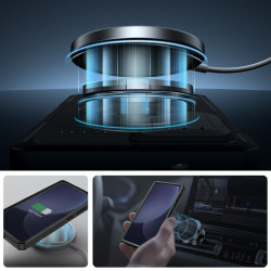 Θήκη Samsung Galaxy S25 Ultra Tech-Protect Kevlar MagSafe Plus Full Body 360° με KickStand / Κάλυμμα Κάμερας & MagSafe - Black (5906302322398)