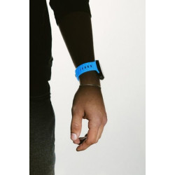Λουράκι Nomad Sport Band Glow in the Dark Αδιάβροχο Φωσφορίζον Σιλικόνης Apple Watch SE/11/10/9/8/7/6/5/4 (42/41/40mm) - Icy Blue Glow (NM01122685)