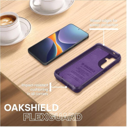 Θήκη Samsung Galaxy S24 Oakshield Σκληρή με KickStand - Violet (OAK000038FW003C)