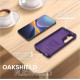 Θήκη Samsung Galaxy S24 Oakshield Σκληρή με KickStand - Violet (OAK000038FW003C)