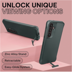 Θήκη Samsung Galaxy S24 Plus Oakshield Σκληρή με KickStand - Blue / Grey (OAK000038FX002C)