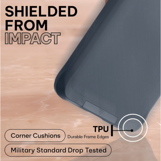 Θήκη Samsung Galaxy S24 Oakshield Σκληρή με KickStand - Navy Blue (OAK000038FW004C)