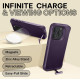 Θήκη iPhone 15 Pro Oakshield Σκληρή με MagSafe & KickStand - Violet (OAK000038FR003C)