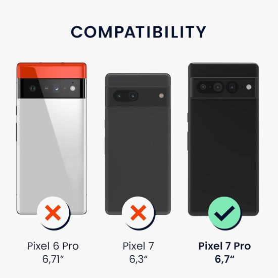 Θήκη Google Pixel 7 Pro KWmobile Crystal TPU Necklace Διάφανη Σιλικόνης με Λουράκι Λαιμού - Palm Leaves / Yellow / Grey / Transparent (KWM000017TN003C)