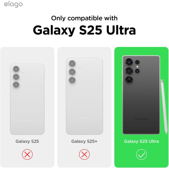 Θήκη Samsung Galaxy S25 Ultra Elago Hybrid Διάφανη Ανθεκτική - Transparent (EGS25HB68-TR)