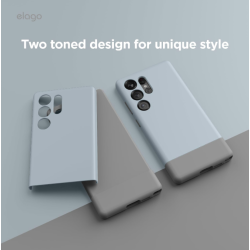 Θήκη Samsung Galaxy S25 Ultra Elago Magnetic Glide Σκληρή με MagSafe - Light Blue / Medium Grey (EGS25MSGL68-LBLMGY)