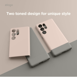 Θήκη Samsung Galaxy S25 Ultra Elago Magnetic Glide Σκληρή με MagSafe - Lovely Pink / Medium Grey (EGS25MSGL68-LPKMGY)