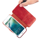 Θήκη iPhone 8 Plus / 7 Plus iCarer Detachable 2 in 1 Wallet & Back Cover Δερμάτινο Πορτοφόλι 2 σε 1 - Red (RIP7015-RD)