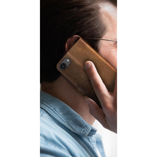 Θήκη iPhone 16e Rosso Element PU Πορτοφόλι - Brown (8719246468407)