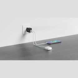 Φορτιστής Riversong PowerKub G30 Pro Γρήγορος Ταξιδιού / Αντάπτορας με 1 x USB-A / 1 x Type-C 30W - Black (AD118)