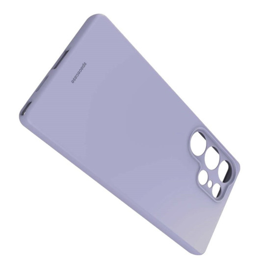 Θήκη Samsung Galaxy S25 Ultra Spacecase Silicone Case Σιλικόνης - Light Purple (5905719114909)