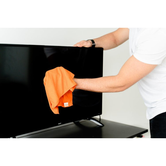 Καθαριστικά Οθόνης Whoosh! Tech Hygiene 3XL Premium Microfiber Clothes Πανάκια από Μικροΐνες 3 Τεμάχια - Orange (1FGCL3COM)