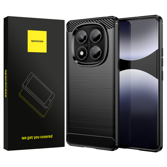 Θήκη Xiaomi Redmi Note 14 Pro 4G Spacecase Carbon Σιλικόνης - Black (5905719118303)
