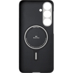 Θήκη Samsung Galaxy S25 Plus Pitaka Ultra-Slim MagEZ Case 6 Aramid Fiber Body με MagSafe 1.00mm 600D - Black / Grey / Twill (KS2501S)