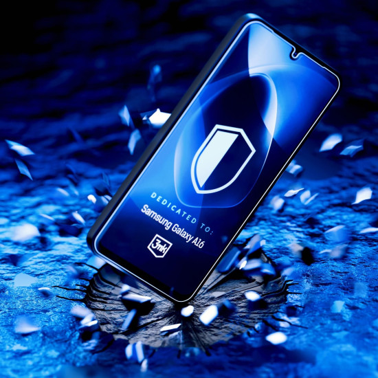 Hybrid Glass Samsung Galaxy A16 3MK Premium Flexible Glass Αντιχαρακτικό Υβριδικό Προστατευτικό Οθόνης 0.3mm (5903108603638)