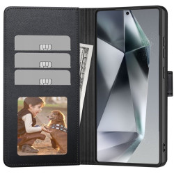 Θήκη Samsung Galaxy A56 Tech-Protect Wallet Πορτοφόλι - Matte Black (5906302361120)