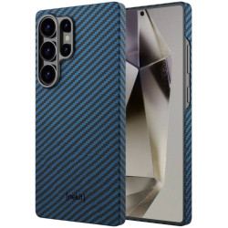 Θήκη Samsung Galaxy S25 Ultra Nekit Fiber Σκληρή με MagSafe Aramid Fiber 1mm 1500D Kevlar - Blue (8719246469824)