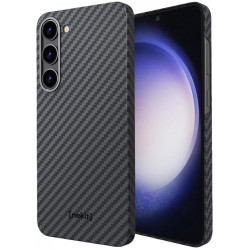 Θήκη Samsung Galaxy S23 Nekit Fiber Σκληρή με MagSafe Aramid Fiber 1mm 1500D Kevlar - Black (8719246462801)