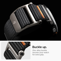 Λουράκι Samsung Galaxy Watch Ultra 2025 /2024 47mm Spigen DuraPro Flex - Black (AMP08773)