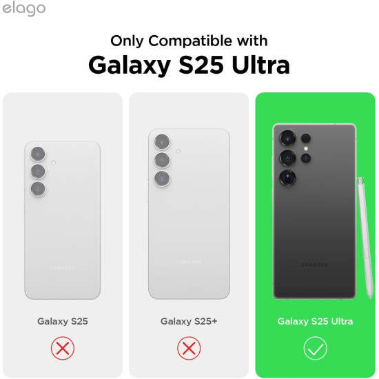 Θήκη Samsung Galaxy S25 Ultra Elago Silicone Case Premium Σιλικόνης - Light Blue (EGS25SC68-LBL)