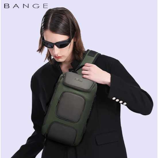 Ανδρικό Τσαντάκι Bange 7086 Ώμου / Χιαστί Crossbody 9L - Green