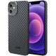 Θήκη iPhone 12 / 12 Pro Nekit Fiber Σκληρή με MagSafe Aramid Fiber 1mm 1500D Kevlar - Black (8719246462764)