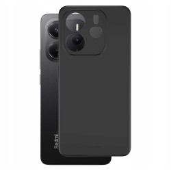 Θήκη Xiaomi Redmi Note 14 5G Spacecase Silicone Case Σιλικόνης - Black (5905719117085)