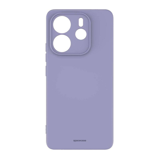 Θήκη Xiaomi Redmi Note 14 5G Spacecase Silicone Case Σιλικόνης - Light Purple (5905719117108)