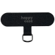 Θήκη iPhone 11 HappyCase Wavy Σιλικόνης - Black (8719246474613)